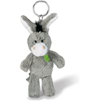Los mejores  - NICI Llavero con Burro- con Hoja de trébol- 10 cm (37688)